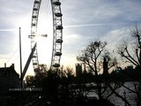 London eye, il mercatino di Natale e una giostra