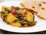 Aloo Palak / Spinach & Potato Masala