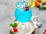 Blue Lagoon Mocktail