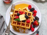 Eggless Waffle Recipe