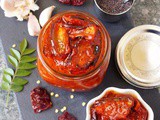 Goan brinjal (eggplant/aubergine) pickle