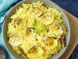 Goan Tisreo (Clam) Pulao/Pilaf