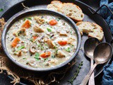 Instant Pot Chicken Wild Rice Soup