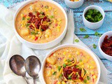 Instant Pot Corn Chowder Recipe | Potato Corn Chowder With Bacon