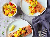 Mango Salsa Salmon Recipe | Grilled Salmon With Mango Salsa