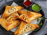 Paneer Puff (Oven & Air Fryer)