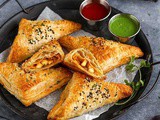 Paneer Puff (Oven & Air Fryer)