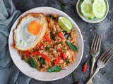 Thai Basil Fried Rice With Chicken