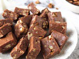 Walnut Fudge | Walnut Toffee (Indian Christmas Sweet)