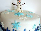 Olaf - 'Frozen' Cake