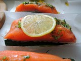 Salmon En Papillote ( Salmon Al Cartoccio)