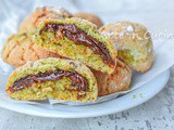 Amaretti pistacchio e nutella biscotti veloci