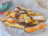 Angioletti fritti alla nutella dolci napoletani