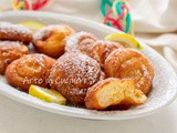 Arancini al limone dolci di carnevale