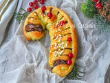 Bastoncino di zucchero alla nutella con sfoglia