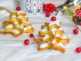 Biscotti albero di Natale alla cannella