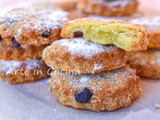 Biscotti all’olio con gocce di cioccolato