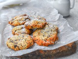 Biscotti cocco e cioccolato senza zucchero
