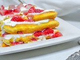 Biscotti fragole e mascarpone dolce veloce