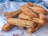 Biscotti integrali con mandorle