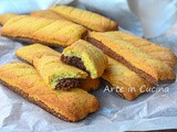 Biscotti inzupposi della nonna senza burro bicolori
