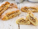 Biscotti morbidi con noci all’arancia
