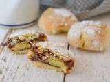 Biscotti morbidissimi cuor di nutella