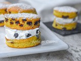 Biscotti paradiso con gocce di cioccolato senza frolla