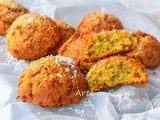 Biscotti rustici morbidi al cocco veloci