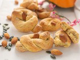 Biscotti zucca e mandorle veloci