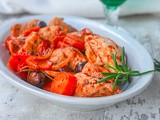 Bocconcini di pollo alla mediterranea