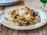 Bocconcini di tacchino ai funghi cremosi ricetta veloce