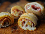 Bocconcini sfiziosi con salame e formaggi veloci