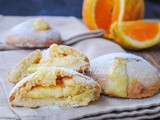 Bomboloni di frolla all’arancia con crema