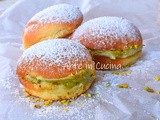 Brioche al pistacchio soffici