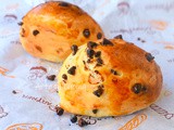 Brioche con gocce di cioccolato