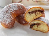 Brioche mezzelune all’olio con nutella