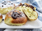 Brioche soffici ripiene di nutella