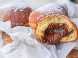 Brioche sofficissime all’olio con nutella