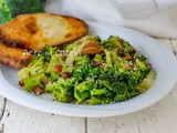 Broccoli ripassati in padella alle mandorle