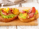 Bruschette di zucchine e pancetta