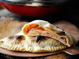 Calzone di piadina farcito con il fornetto Ferrari