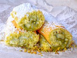 Cannoli al pistacchio e mascarpone veloci