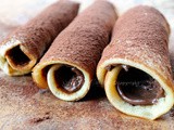 Cannoli di pancake alla nutella ricetta veloce