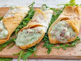 Cannoli di PANCARRè ripieni di pancetta