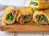 Cannoli di pancarrè speck e rucola