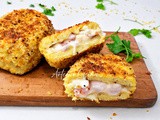 Cannoli di patate con pancetta e provola