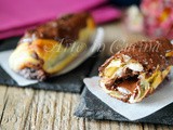 Cannoli di sfoglia nutella mascarpone e cioccolato