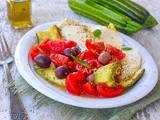 Caprese con zucchine ricetta light