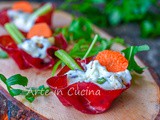 Cestini di bresaola noci e stracchino antipasto veloce